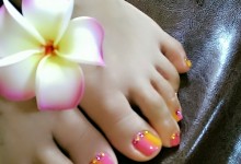 Neon  color  Foot ♪